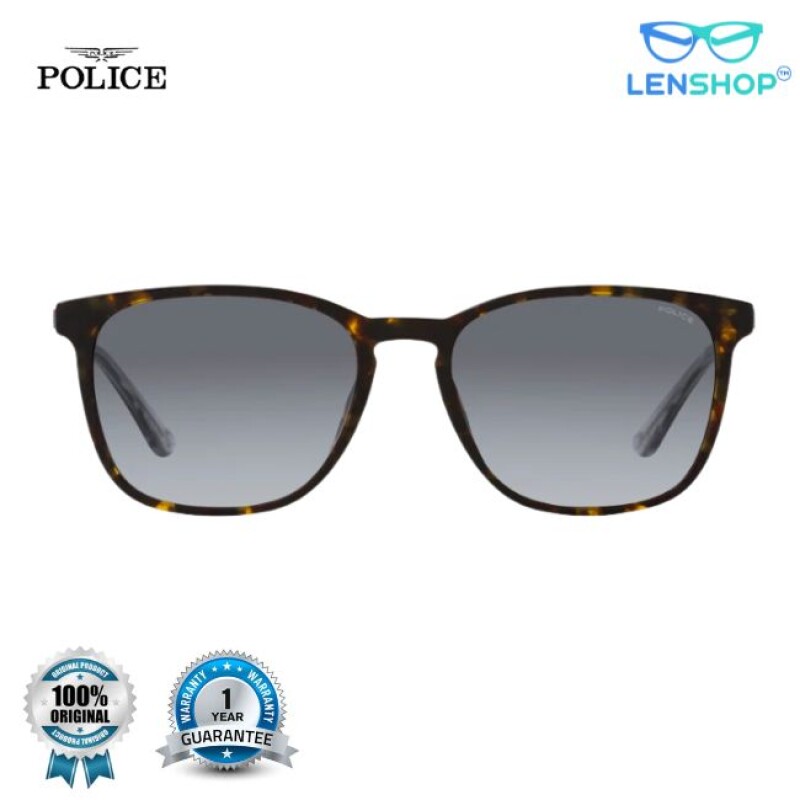 Police wayfarer sunglasses SPLD47K-18 C0L.0752 145