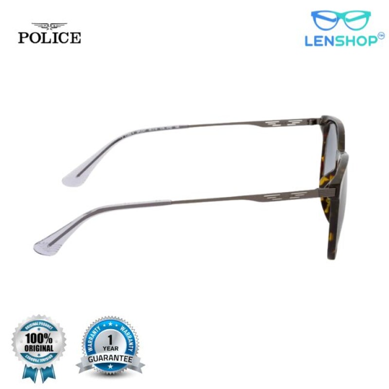 Police wayfarer sunglasses SPLD47K-18 C0L.0752 145