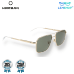 Montblanc MB0278S Golden green aviators