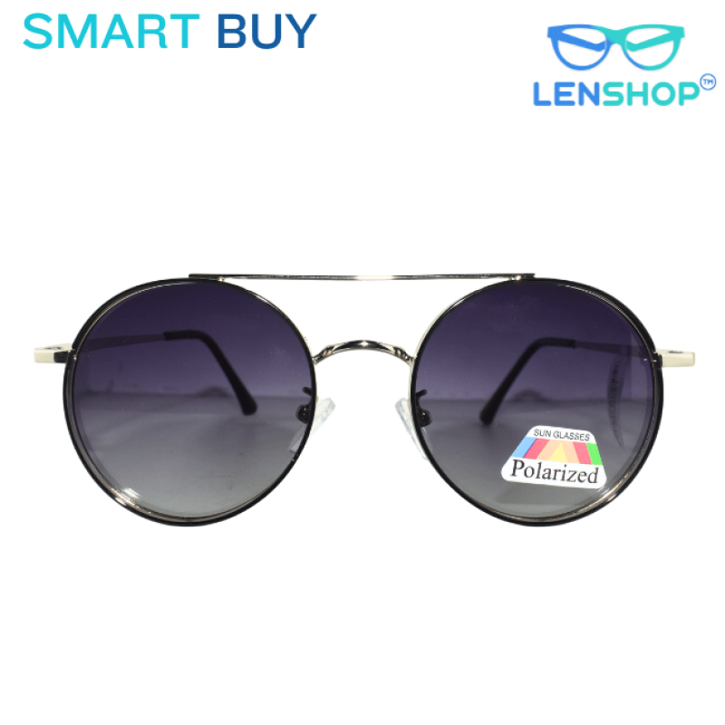 Round metal Unisex sunglasses