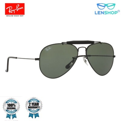 RAYBAN RB3129I W0228 58 OUTDOORSMAN SUNGLASSES