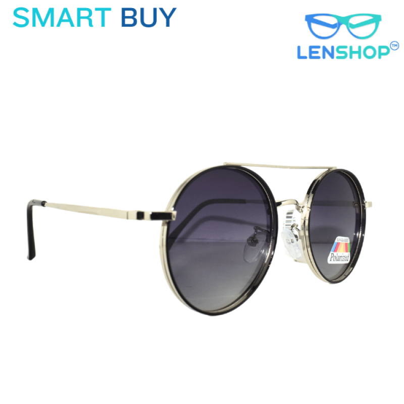 Round metal Unisex sunglasses