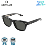 Montblanc  MB0254S black polarised wayfarer