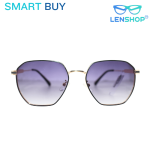 LENSHOP SMART BUY HEXAGONAL POLARISED  WOMEN SUNGLASSES