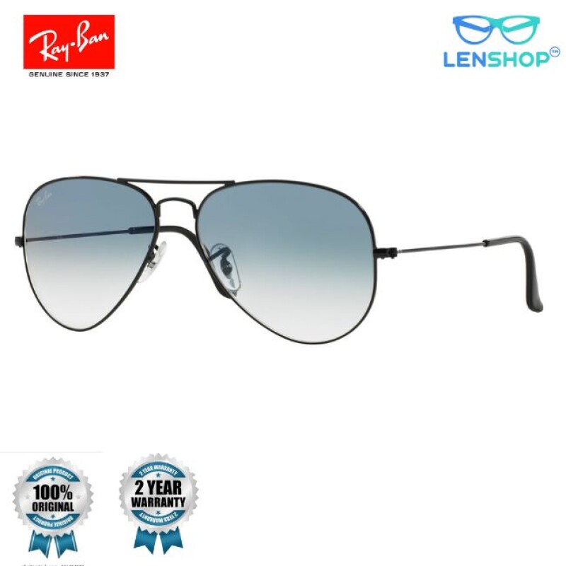 Rayban RB3025I 002/3F 58 black blue gradient