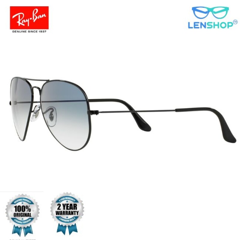 Rayban RB3025I 002/3F 58 black blue gradient