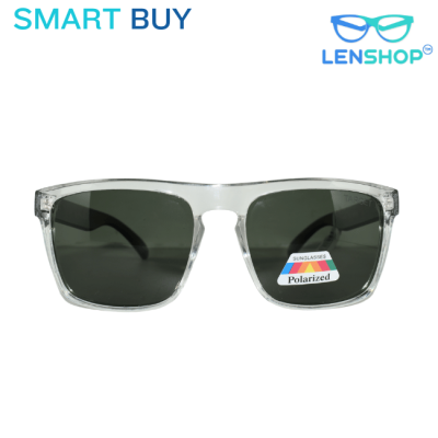 Lenshop smart buy transparent green wayfarer polarized  sunglasses