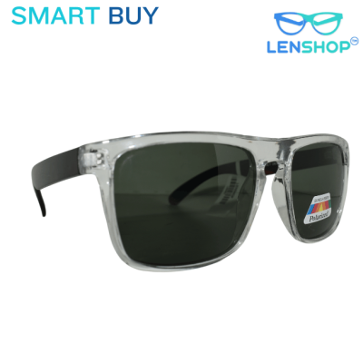 Lenshop smart buy transparent green wayfarer polarized  sunglasses