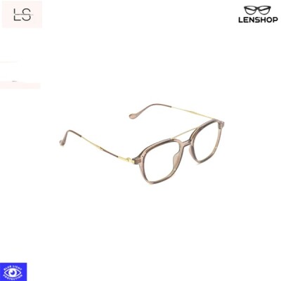 LS -Retro Square Metal TR frame