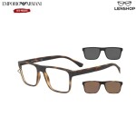 EA 4115 Matte Black + Red/silver + Black/grey Clip-on (5042/1W)