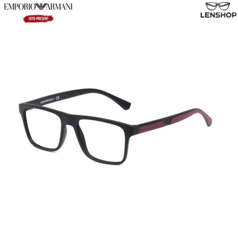 EA 4115 Matte Black + Red/silver + Black/grey Clip-on (5042/1W)