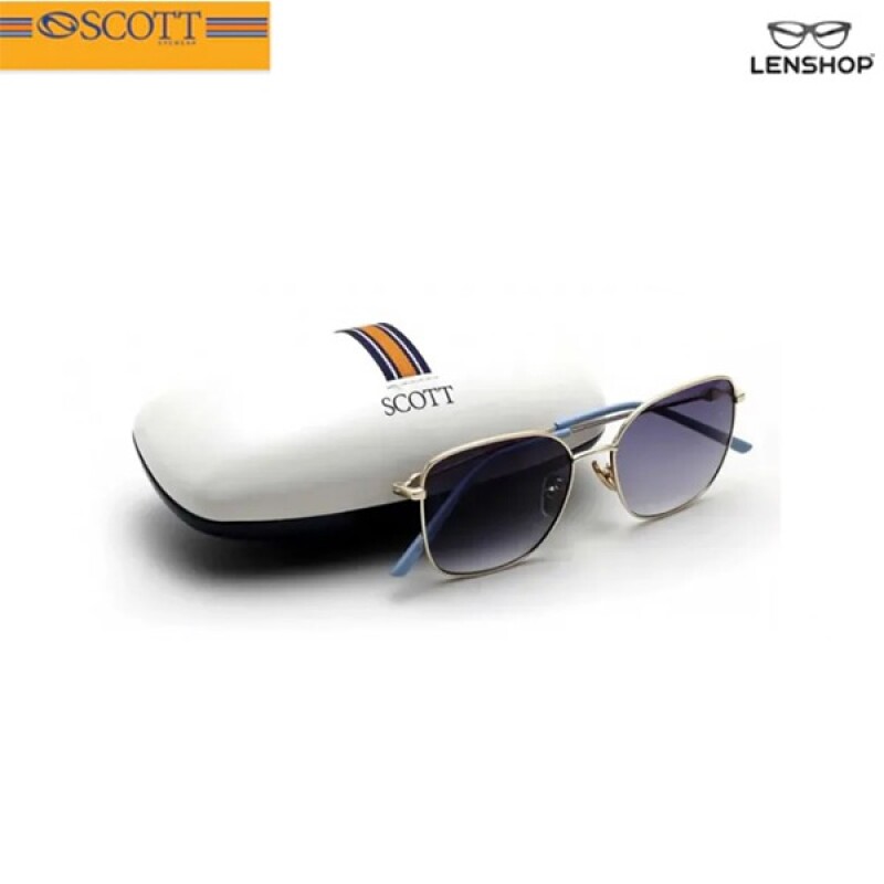 Scott 043 C2 Square Sunglasses With Case