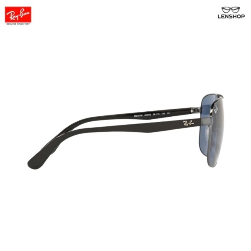 UV-Protected Square Sunglasses-RB3678I-004-80-58