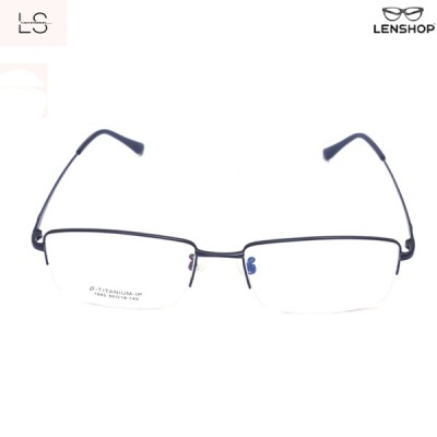 LENSHOP smart Beta titanium half rim frame