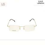 LS-FLOAT golden pure titanium rimless