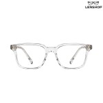 LENSHOP A WHITE TRANSPARENT ACETATE