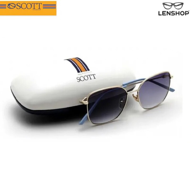 Scott 043 C2 Square Sunglasses With Case