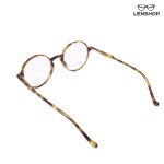 LENSHOP A ROUND PURE ACETATE LEOPARD